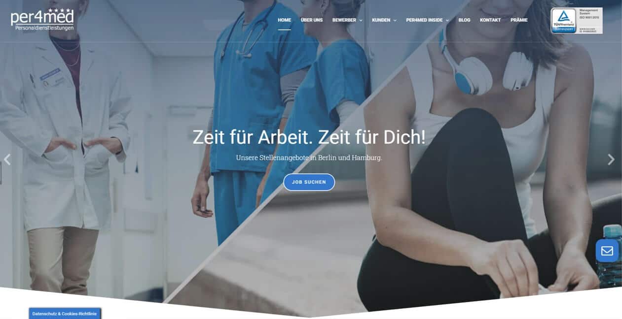 per4med homepage 4.0 launched
