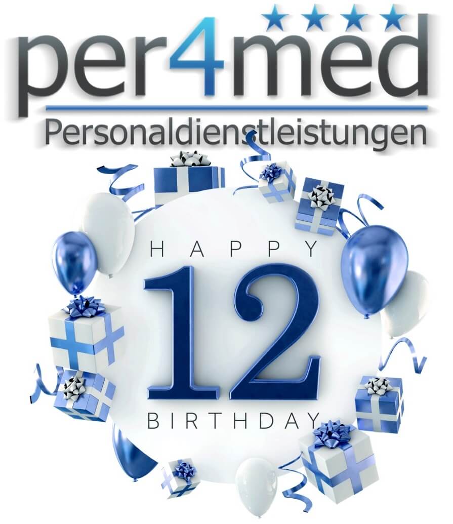 per4med company anniversary 12 years