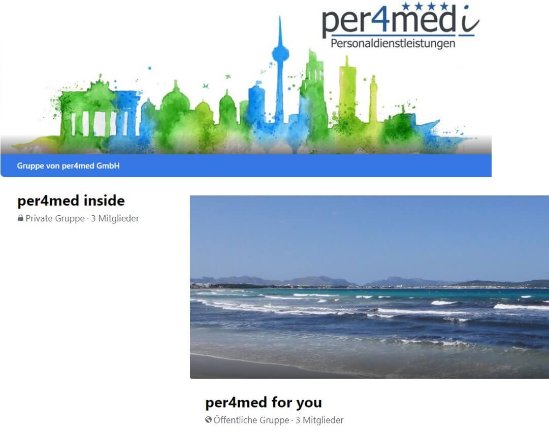 per4med private groups per4med inside and per4med for you
